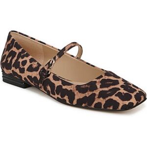 Franco Sarto Women's Tinsley Square Toe Mary Jane Flats size 11M leopard print